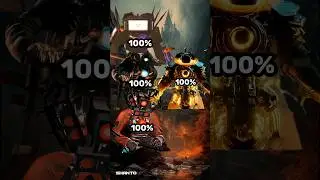 Titan tvman Trio vs GD Titan Clockman #skibiditoliet