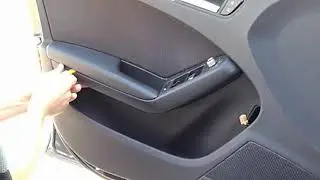Audi A4 B8. Как заменить кнопки стеклоподъемника