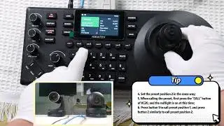 KATO VISION newest NDI joystick controller  KC20N for live streaming broadcasting
