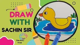 Drawing a duck with Sachin Sir