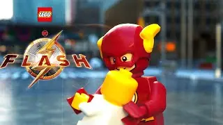 The Flash Puts A Baby In A Microwave... In LEGO!
