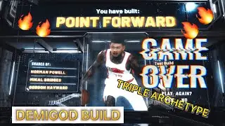 #Best POINT FORWARD BUILD THAT WILL BREAK NBA 2k22😈