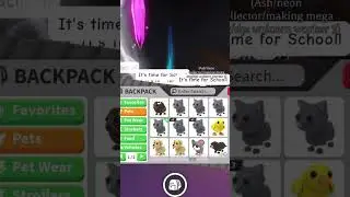 Making a neon cat in adopt me!✨❤️😆⁉️#shorts #foryou