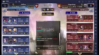 WOTV FFBE Guild War Saffron vs Gingersnap 01/06/2023 Astrius, Celes, Velis Team