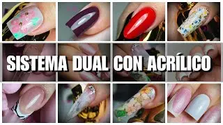 Dual System with Acrylic Nails Compilation💅🏻