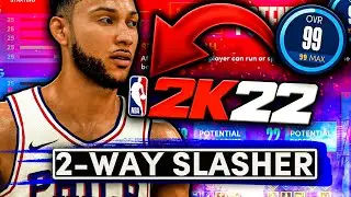 BEN SIMMONS BUILD 2K22 NEXT GEN! | BEST DEFENSIVE PG BUILD NBA 2K22!