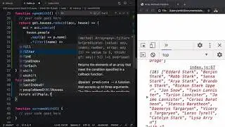 Assignment: People Of GOT Using Reduce in JavaScript Array