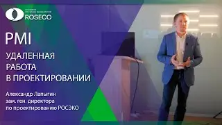 PMI удалённая работа в проектировании. Александр Лапыгин (РОСЭКО)