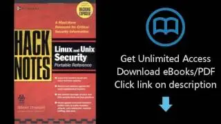 Download HackNotes(tm) Linux and Unix Security Portable Reference PDF