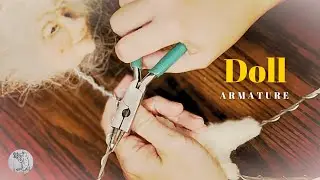 Needle felted Doll Armature//and Tips