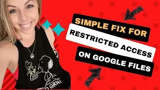 How to Unlock a Restricted Google Doc (or Slide, Form, Sheet, etc) in Less Than 60 Seconds!