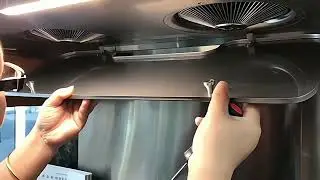How to Install Pacific Range Hood Deflector Board (English)