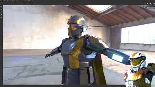 Week 13 - Saturday VRM Model Production Insider - Helldivin into Substance Painter