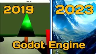 My progress in Godot in 4 years from scratch!
