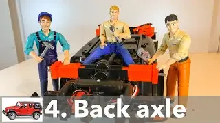 Bruder Jeep RC conversion - 4. back axle