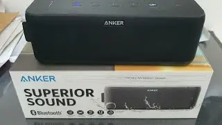 umboxing anker soundcore boost speaker