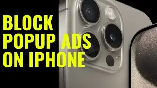 Easy Way To Block Popup ads on iPhone | Both Safari and Chrome
