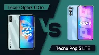 Tecno Spark 6 Go Vs Tecno Pop 5 LTE - Full Comparison [Full Specifications]