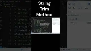 String Trim Method in JavaScript