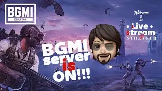 BGMI server is ONN!!! Let’s Rock on 🤘|  Explore new virtual world 🌎 with me!!!!