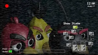 Angry Birds took over FNaF 1! (FNaF 1 Mods)