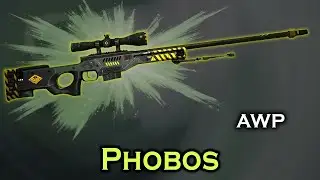 AWP Фобос (немного поношенное) - скин КС ГО
