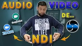 Como mandar AUDIO y VIDEO de OBS con NDI a ZOOM,GOOGLE MEET/Video y audio via NDI+Plugin de OBS