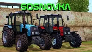 18+●SOSNOVKA●Farming Simulator 17● Колхозим