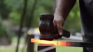 How to Forge Leaf Keychain by Brian Brazeal