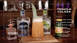 How To Make A Tequila Colada | Classic Cocktail Recipes | Mixology Guide | Vegan Friendly