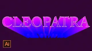 3D Blend Text Effect in Adobe Illustrator | Design Mentor