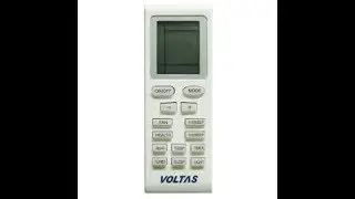 Timer setting in AC remote