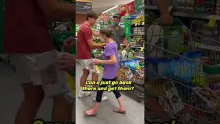 Stealing Items From Strangers Carts Prank 🛒 #Shorts