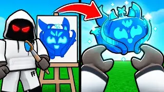 Blox Fruits, But Anything You DRAW Comes To LIFE..