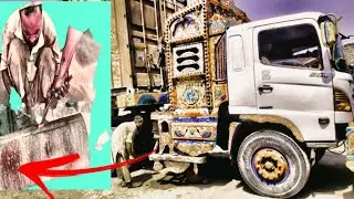 How To Repair Heavy Truck Cylencer | Truck Cylencer Making | How To Change Exhaust Muffler