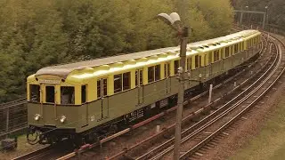 Проход поезда типа Ам по перегону Кунцевская - Молодёжная