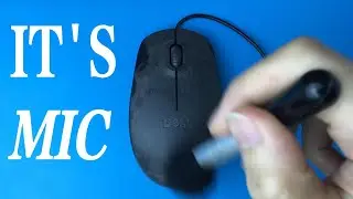 HOW TO turn the MOUSE into a MIC.