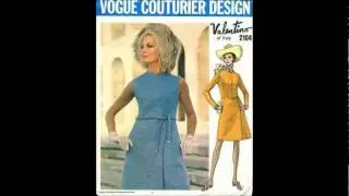 Large Format Vintage Vogue