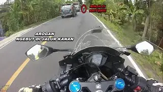 NINJA FI VS CBR250RR KEBUT KEBUTAN DI JALAN RAYA | #45