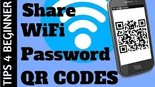 How to Share wifi password with qr code  & Connect WiFi Without Password | WiFi Tricks
