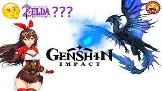 🔮 GENSHIN IMPACT - ЛУЧШЕ ZELDA???🏹 Обзор, GAMEPLAY , Сравнение.