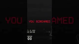 YOU CANNOT SCREAM IN THIS GAME 