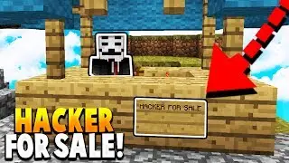 HACKER SOLD TO PLAYERS! - (Minecraft Hacker Trolling)