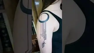 Amazing Rings design Arm Tattoo