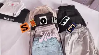 SHOPEE HAUL | Boy outfit ( mostly pants)