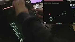 osu! - Drop - Granat [Extra] +HDDT 1x miss Touchscreen Liveplay