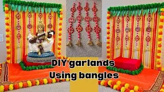 Beautiful Vasant Panchami / Saraswati Pooja decoration ideas 2024/ Quick ans simple DIY decor