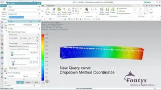 How to create a simple graph in Siemens NX11, Post processing  (my apologies sometimes too fast)