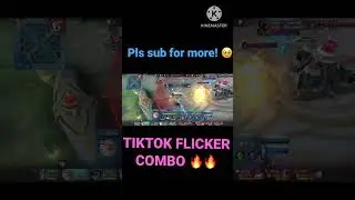 SAVAGE! Tiktok Kagura Flicker Combo! | Mobile Legends