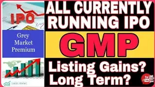 All Currently Running IPO GMP Update ll Mainboard and SME IPO ll Listing Gains?